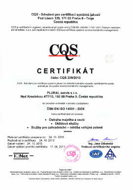 Certifikát