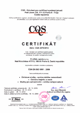 Certifikát
